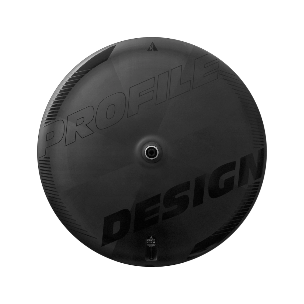 RODA TRASEIRA 700C PROFILE DESIGN D21 CARBON DISC